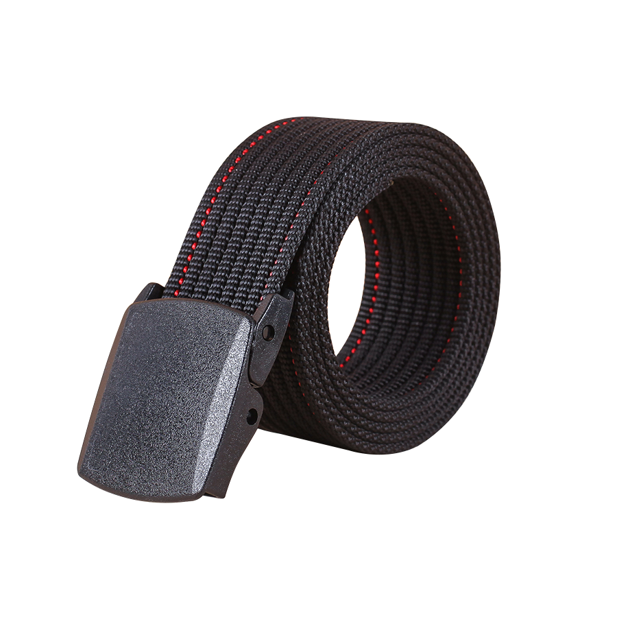 Super September Custome OEM Quick Release POM Plastic Buckle Nylon Grooved Webbing Men Outdoor Leisure Fashion Casual Fab