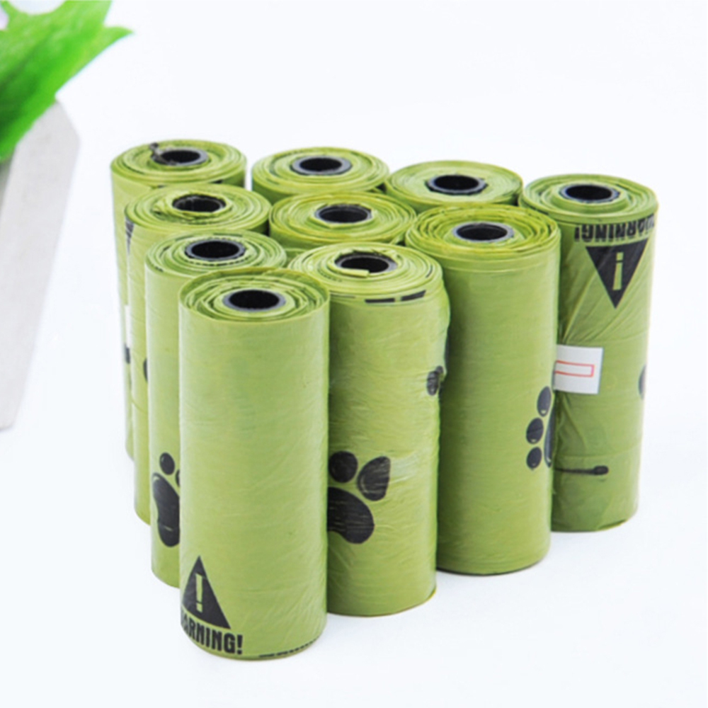 Free Sample Custom Private Label Eco Friendly Corn Starch Pet Waste Bag Biodegradable Compostable Cat Dog Poop Bag