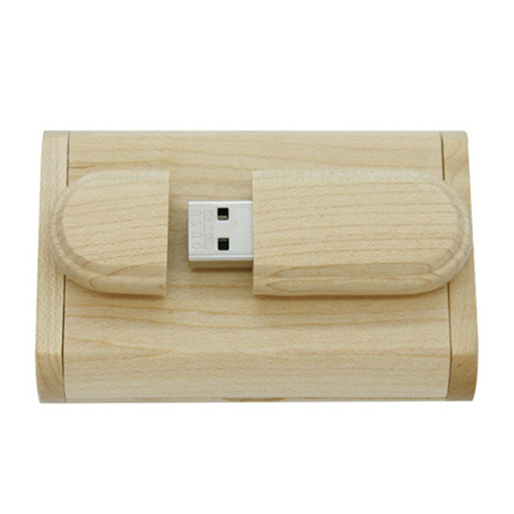 USB-флеш-накопитель деревянный, 16/32/64/128 ГБ