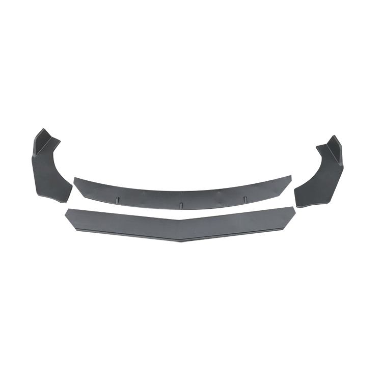 Front Bumper Lip Car Three-Segment Front Shovel, Carbon Fiber Front Lip