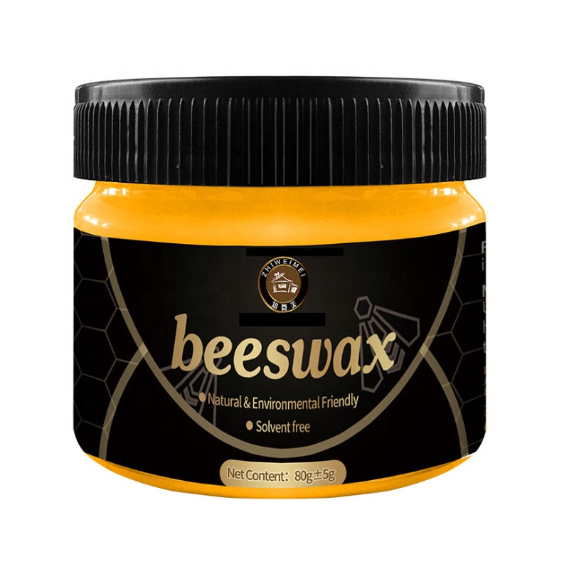 High quality Natural Wood Seasoning Beeswax For Traditional Furniture Wood Home Floor Cleaner polish wax