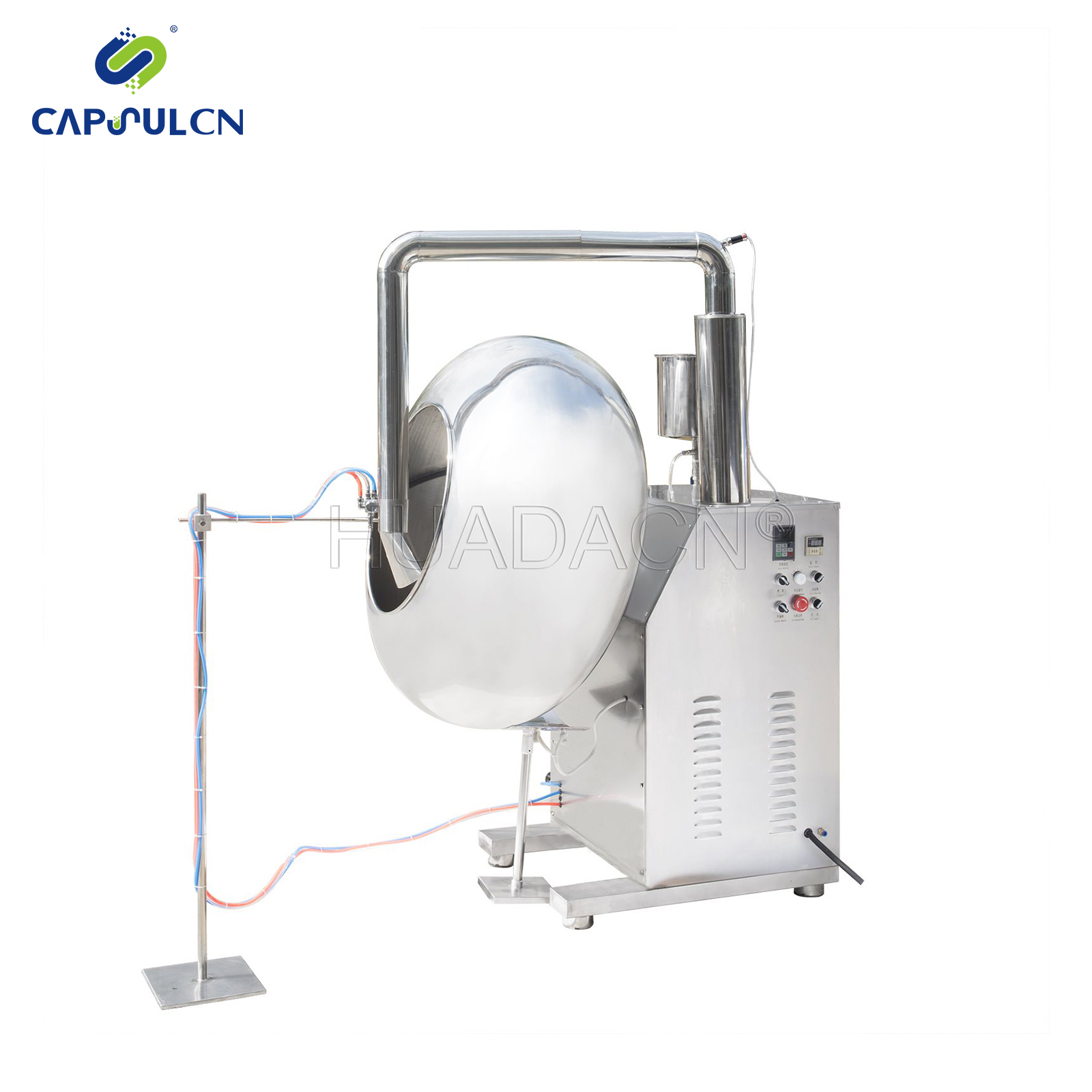 BYC-1000 Type Automatic Pill Film Coating Machine Peanut Coating Machine