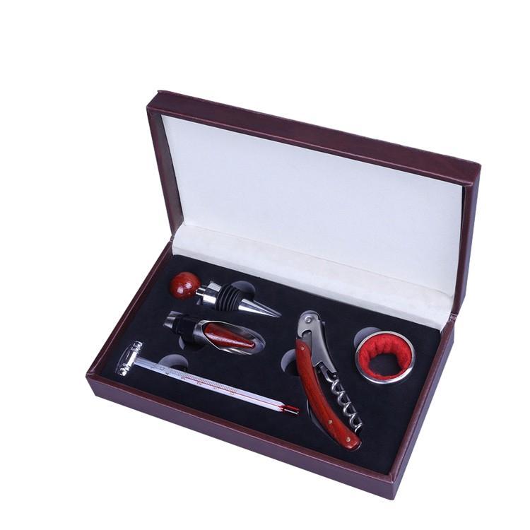 Premium Wine Gift Box Set - Handcrafted Wooden Wine Accessories from China