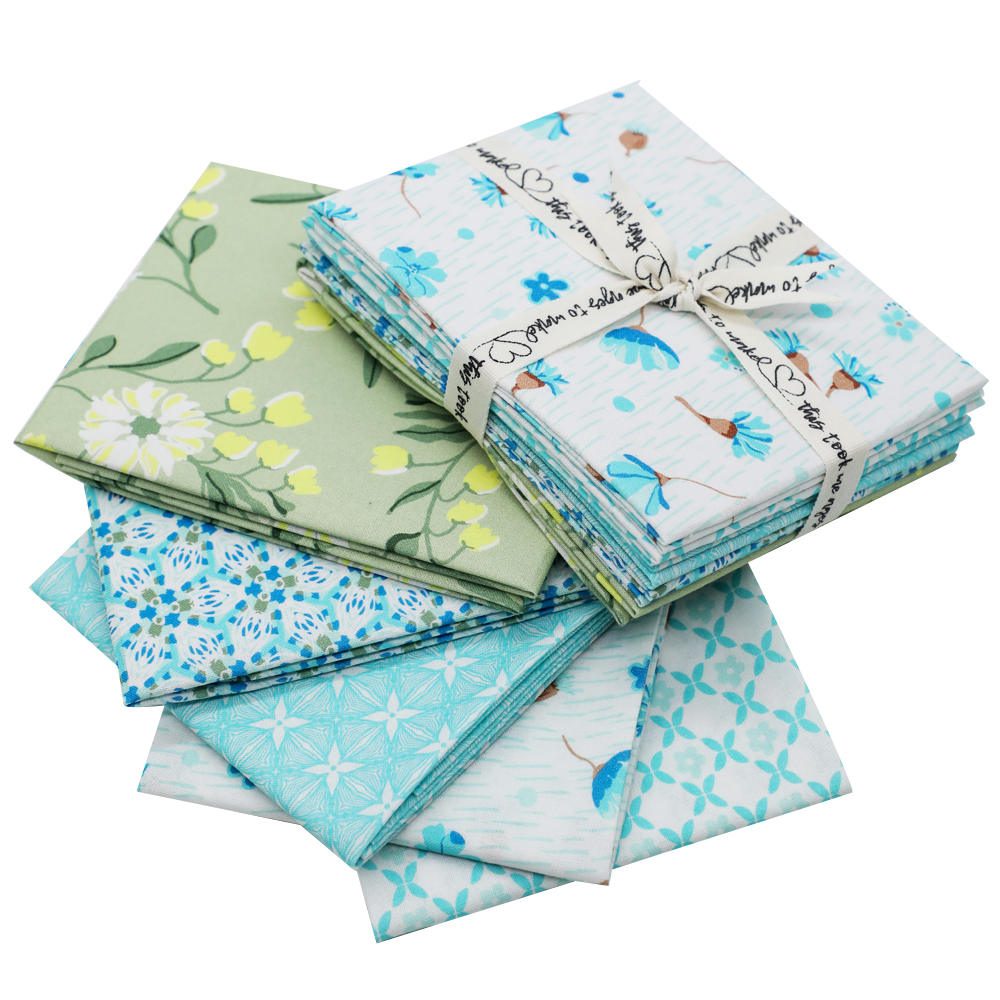 Wholesale Cotton Fabric Print Fabrics Fat Quarter Bundle Quilted Fabric