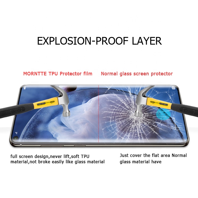 Nano edge TPU 3D полная изогнутая Защитная пленка для переднего экрана для HUAWEI nova 5z Защитная пленка для мобильного телефона гидрогель