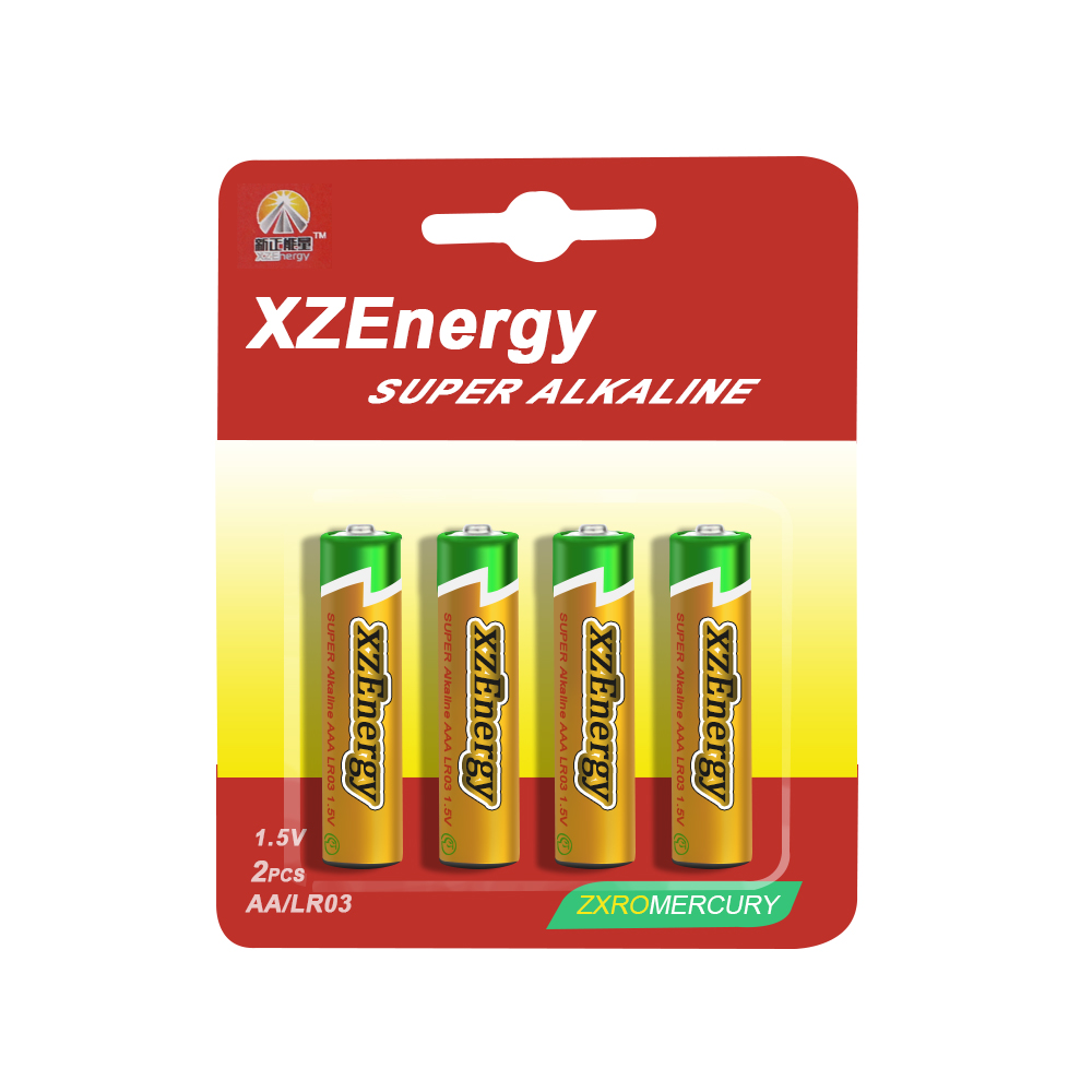 Alkaline Suppliers Batteries Wholesale Suppliers Professional LR03 1.5V No. 7 AAA Alkaline Battery
