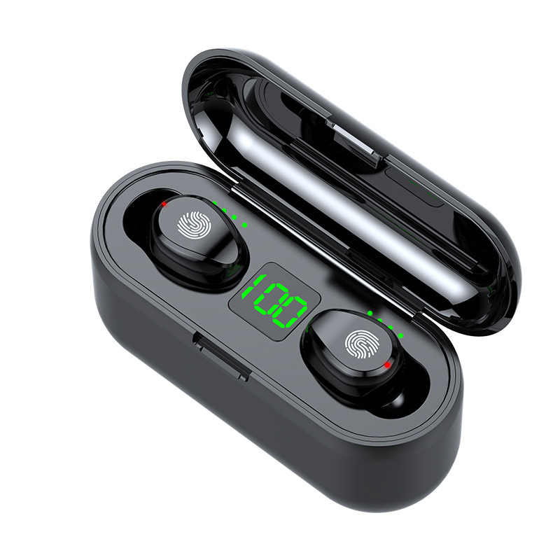 F9 наушники-вкладыши Tws с наушники True Wireless Stereo Mini водонепроницаемый светодиодный In-ear Наушники F9-5 Auriculares Bluetooth наушники-вкладыши Tws с наушники спортивные F9-5c аудиофоны