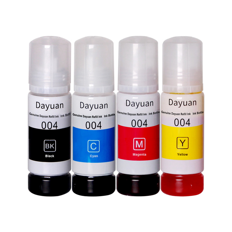 Заправляемые цветные чернила для EPSON 004 L1118/L1119/L3108/L3118/L3119/L3158 L5198 с цветными чернилами