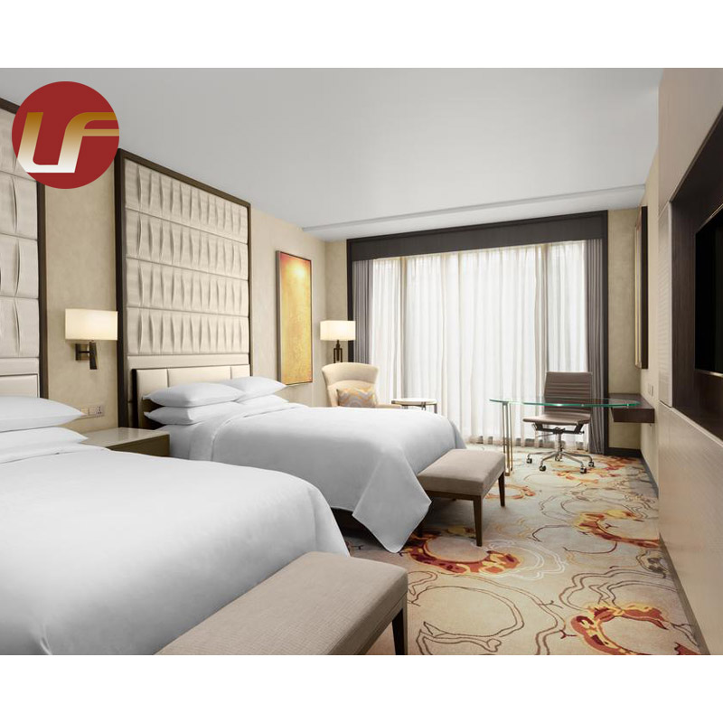 Modern Design Wood Furniture Hotel Bedroom Set Furniture Apartment