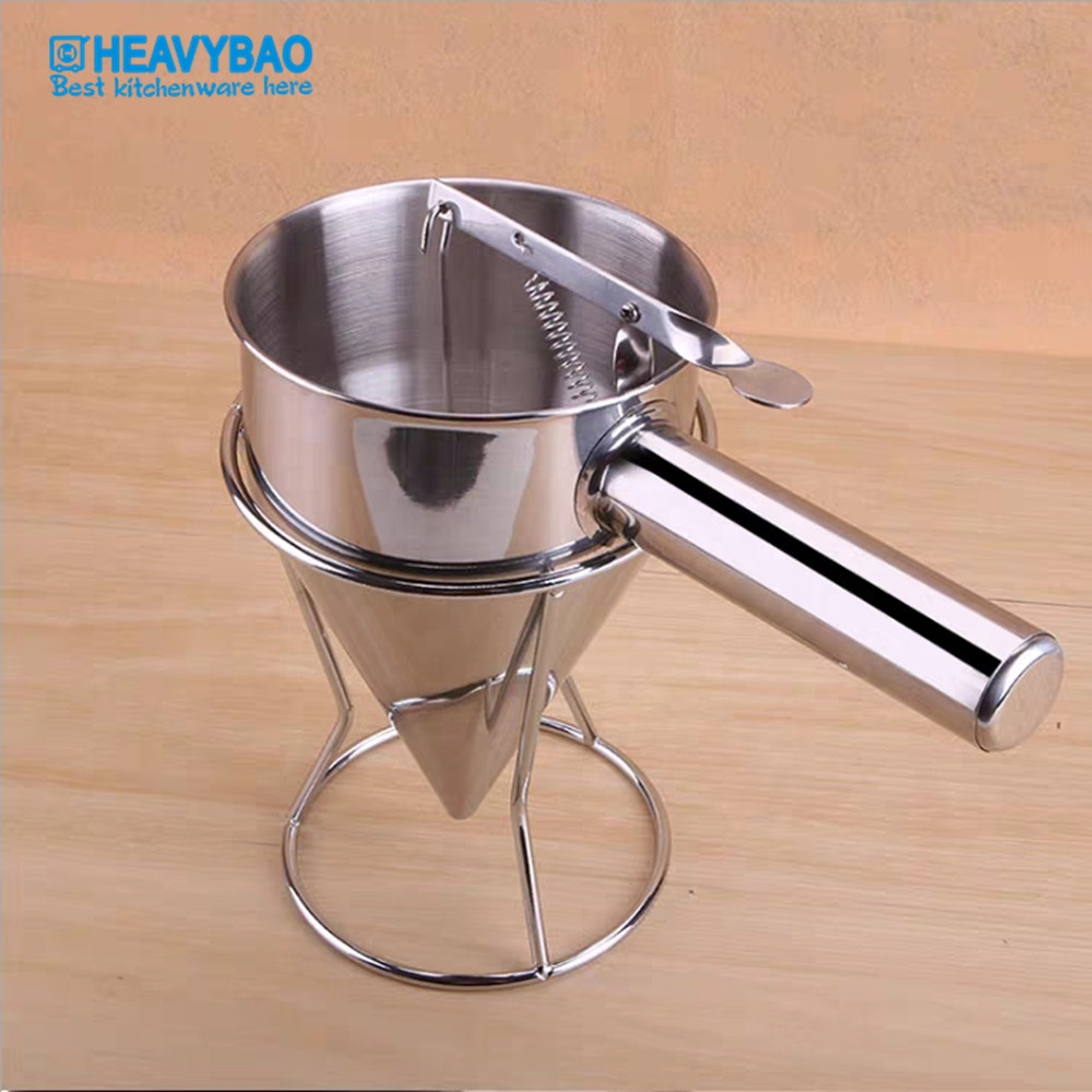 Stainless Steel Conical Hopper Confectionery Conical Syrup Funnel