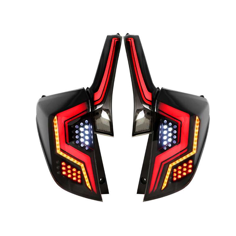 Auto Parts Car Tail Lamp Modified LED Tail Lights For Honda jazz Fit 2014 - 2019