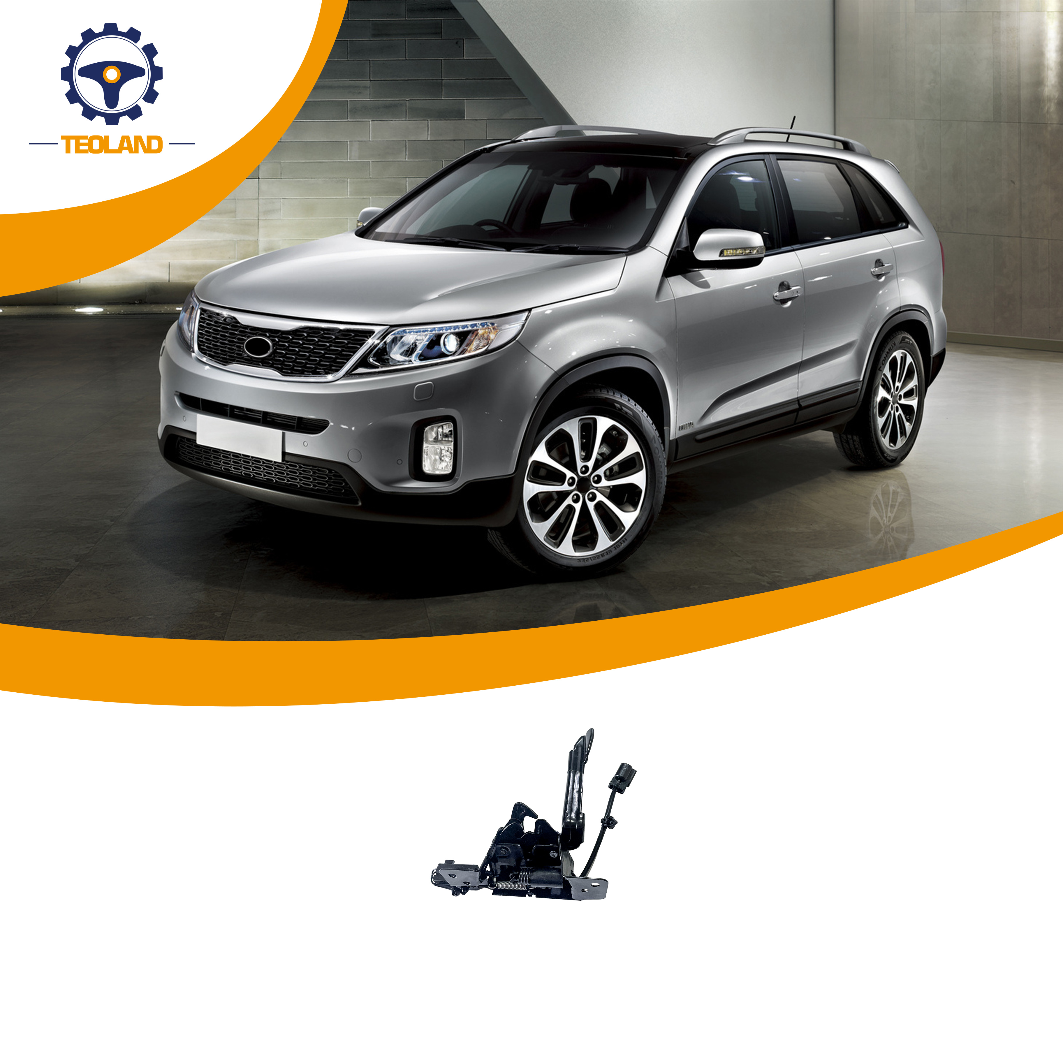 Передняя защелка замка в сборе OEM 81130-C5000 81130C5000 для Hyundai Kia SORENTO