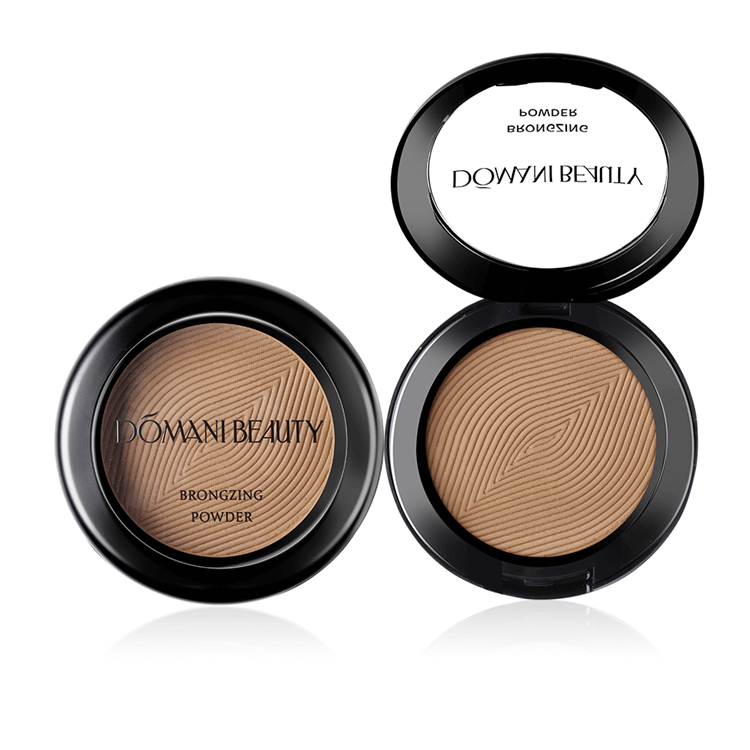 Косметика Domani Beauty 2020 естественного цвета, водонепроницаемая компактная пудра для макияжа лица, частная марка, контурная Настройка, бронзер, пудра