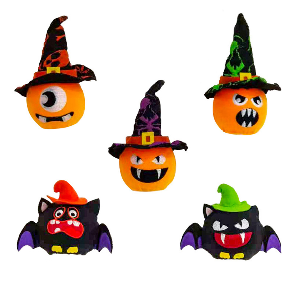 New Halloween Pumpkin Ghost Lamp Spider Bat String Lights Lamp Hanging Horror Home Party Supplies Pumpkin Ghost Halloween Lamp