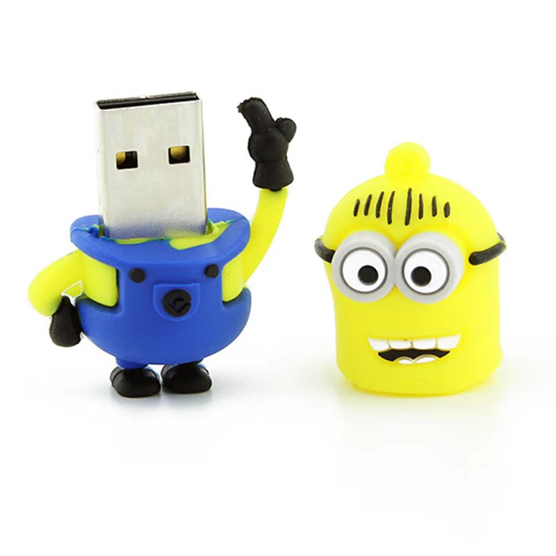 Заводская изготовленная на заказ ПВХ usb флэш-накопитель мультяшная открытая форма силиконовая usb-карта для хранения 2 ТБ