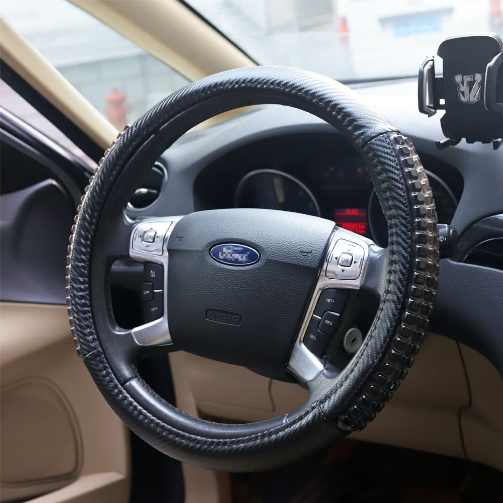 Wholesale 15 inch PVC auto car steering wheel cover from manufacturer