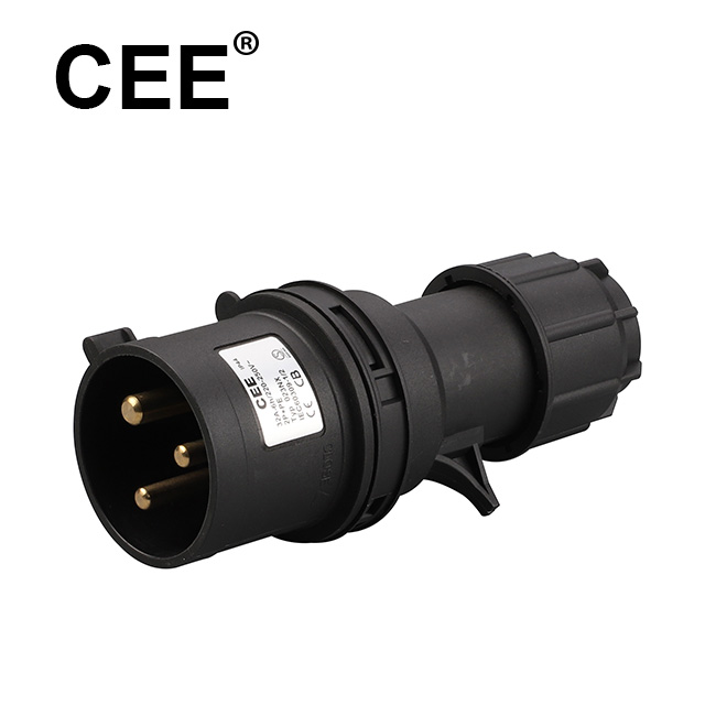 CEE IP44 3P 16A 250V event technology черный промышленные вилки и розетки