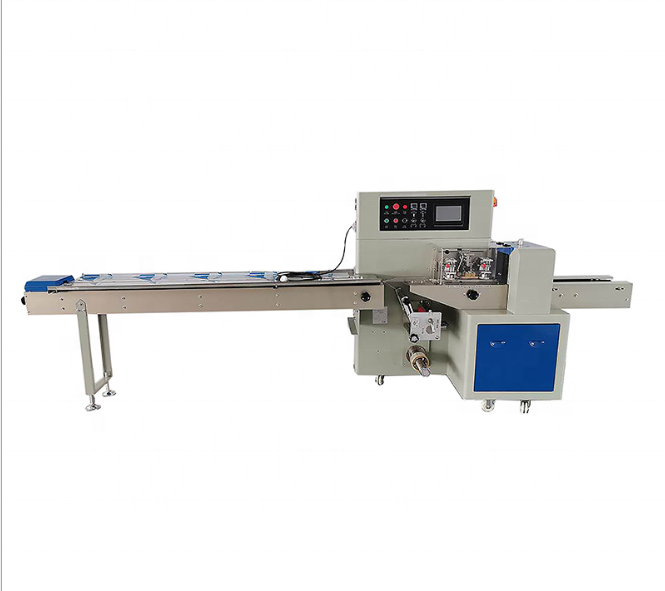 Fully automatic horizontal wrapping flow pack packing machine/pillow bag packing packaging machine/pillow packing machine