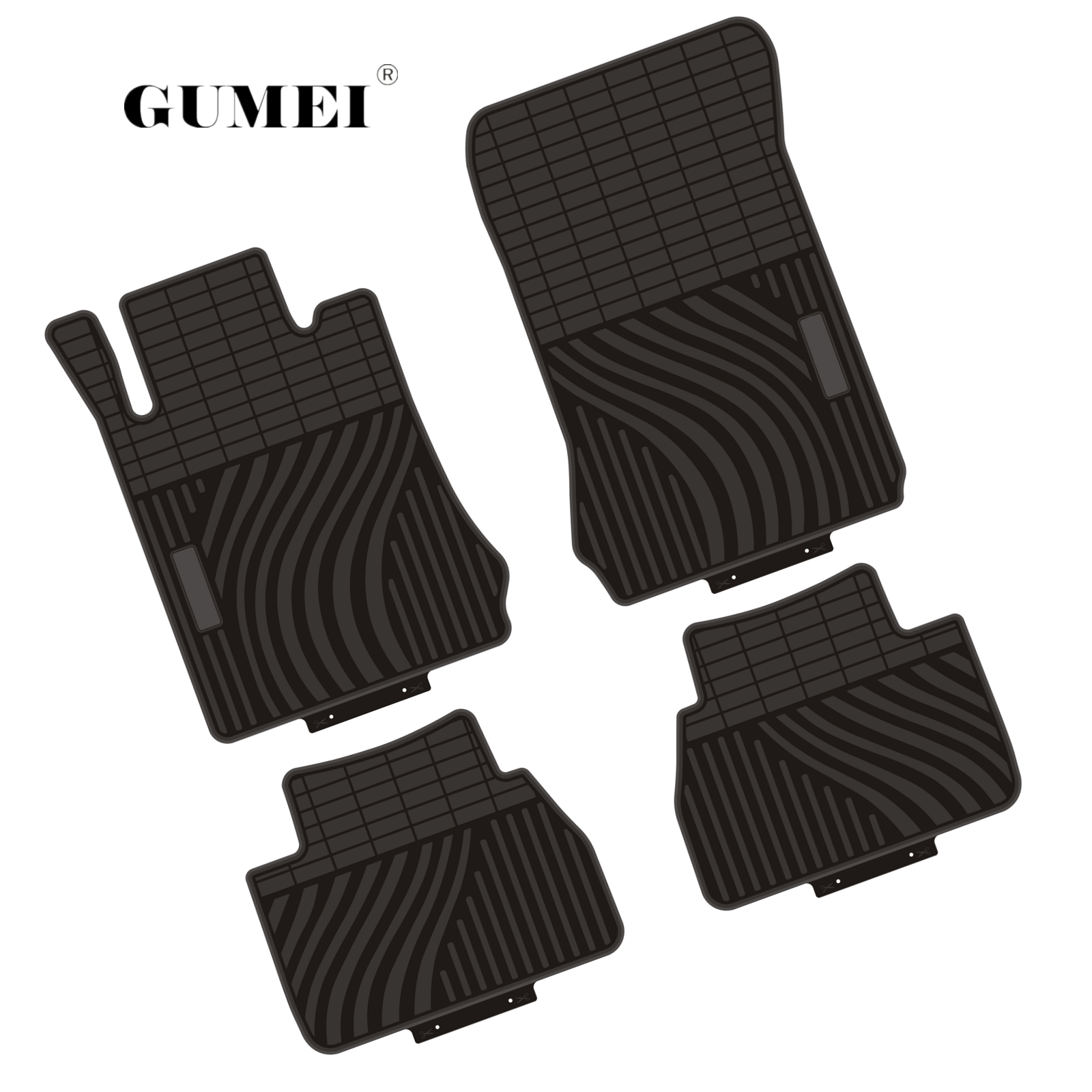 Factory custom wholesale customized all weather car matting for Benz E-W210 1995-2002 injection car floor mats