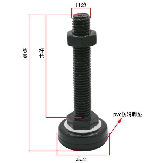 M12 сверхмощная чашка для ног M12 M16 M20 шкаф ударопрочные ножки колесики Лазерные Механические чашки