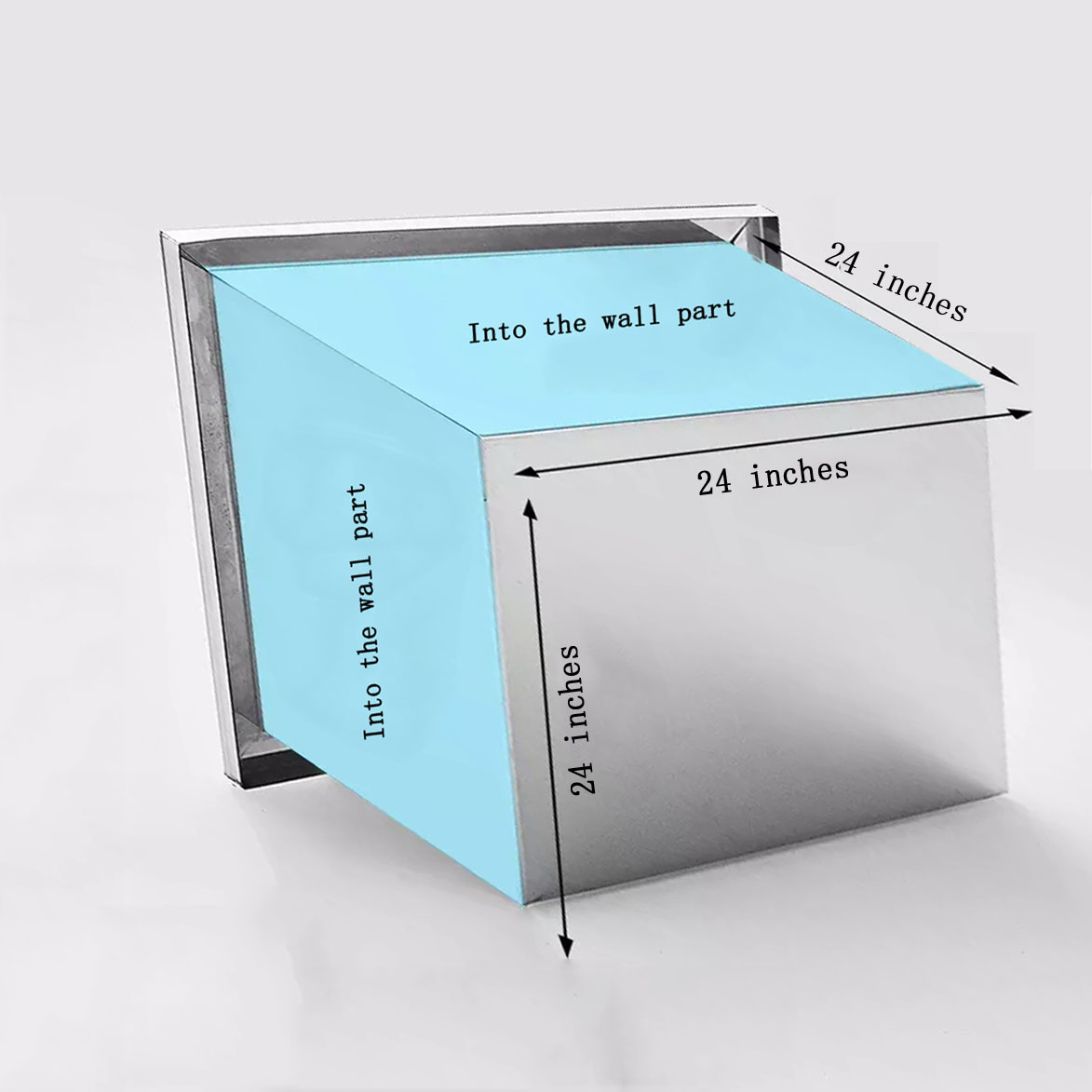 304 stainless steel metal for Hotel Bathroom shelf organizer tile a wall shower niches double organiser