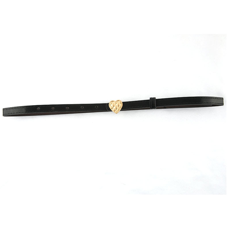 Factory Direct Sales Pu Women's Thin Belt Suit Knot Fashion Small Belt Korean Style Student Belt