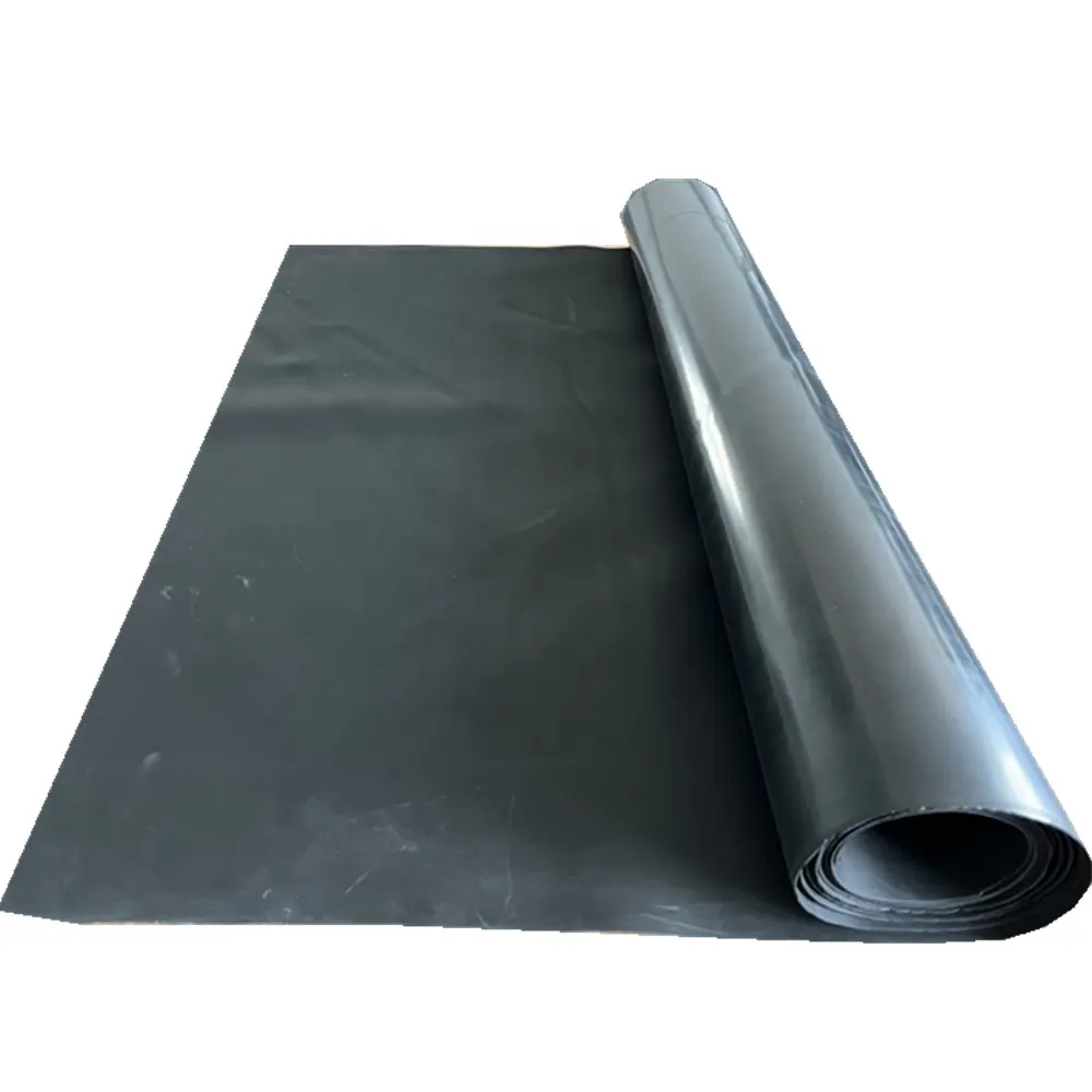 Factory Sale Industrial Black Shock Absorbing Epdm Mat Board Roll Gasket Fkm Nbr Sbr Rubber Neoprene Epdm Rubber Sheet