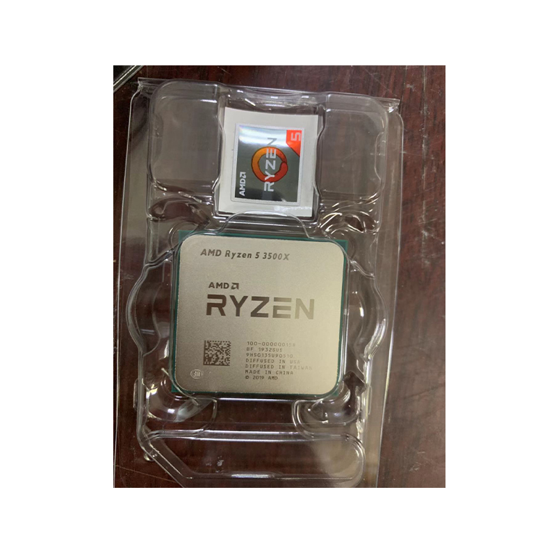 Новый лоток 3,6 ГГц Core шесть AM4 гнездо настольных компьютеров Amd R5 3500X R5 процессор Количество ядер процессора для RYZEN