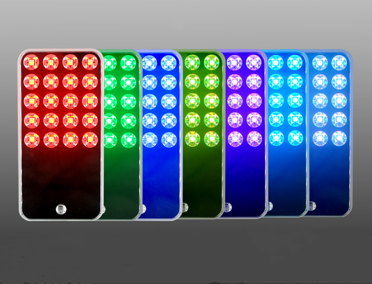 Портативный Фотон нежная кожа лифтинг красота LED свет терапия осветляющее массажное устройство для кожи