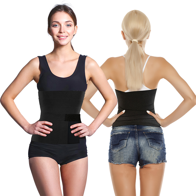 Custom Tummy Bandage Wraps Waist Band Waist Trainer Wrap