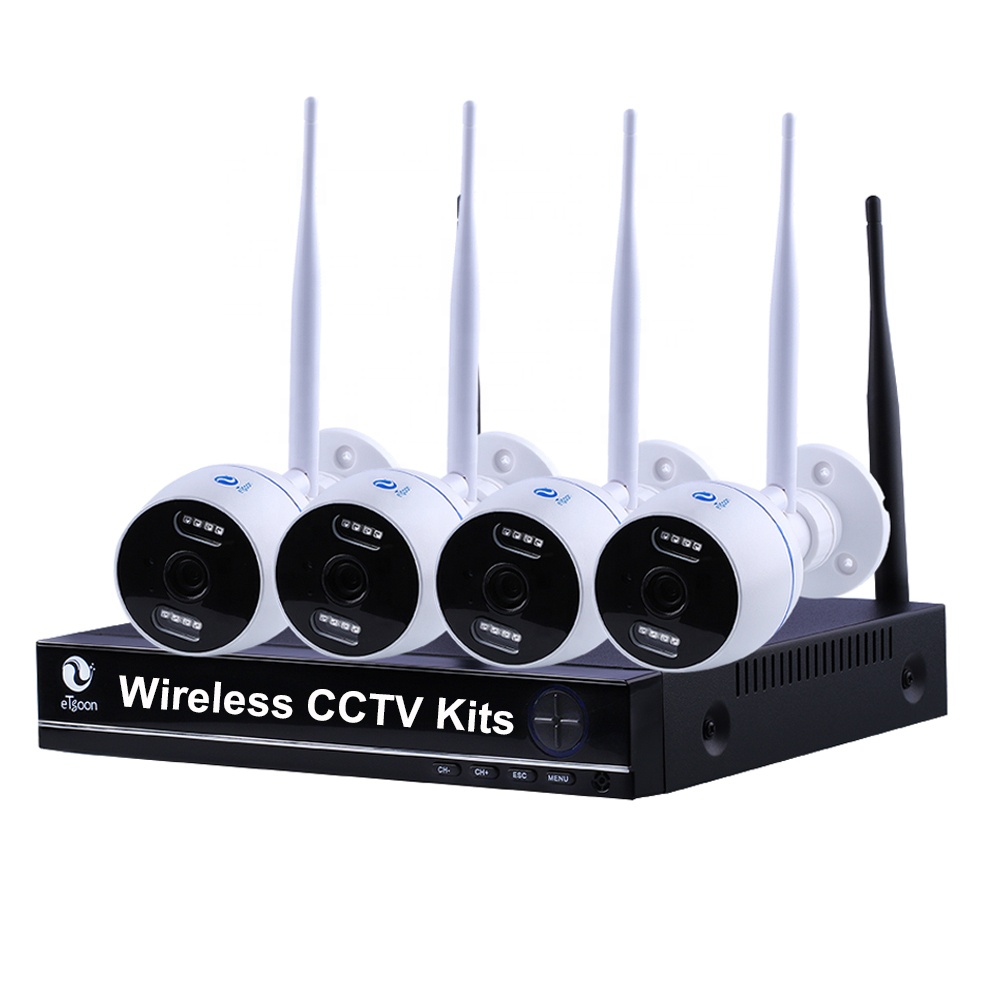 100% Full of Test 2.0MP HD Dvr Kits Cheap Cctv Wireless Camera Security Wireless Safety Wifi Night Vision Vandsec Kit Cctv P
