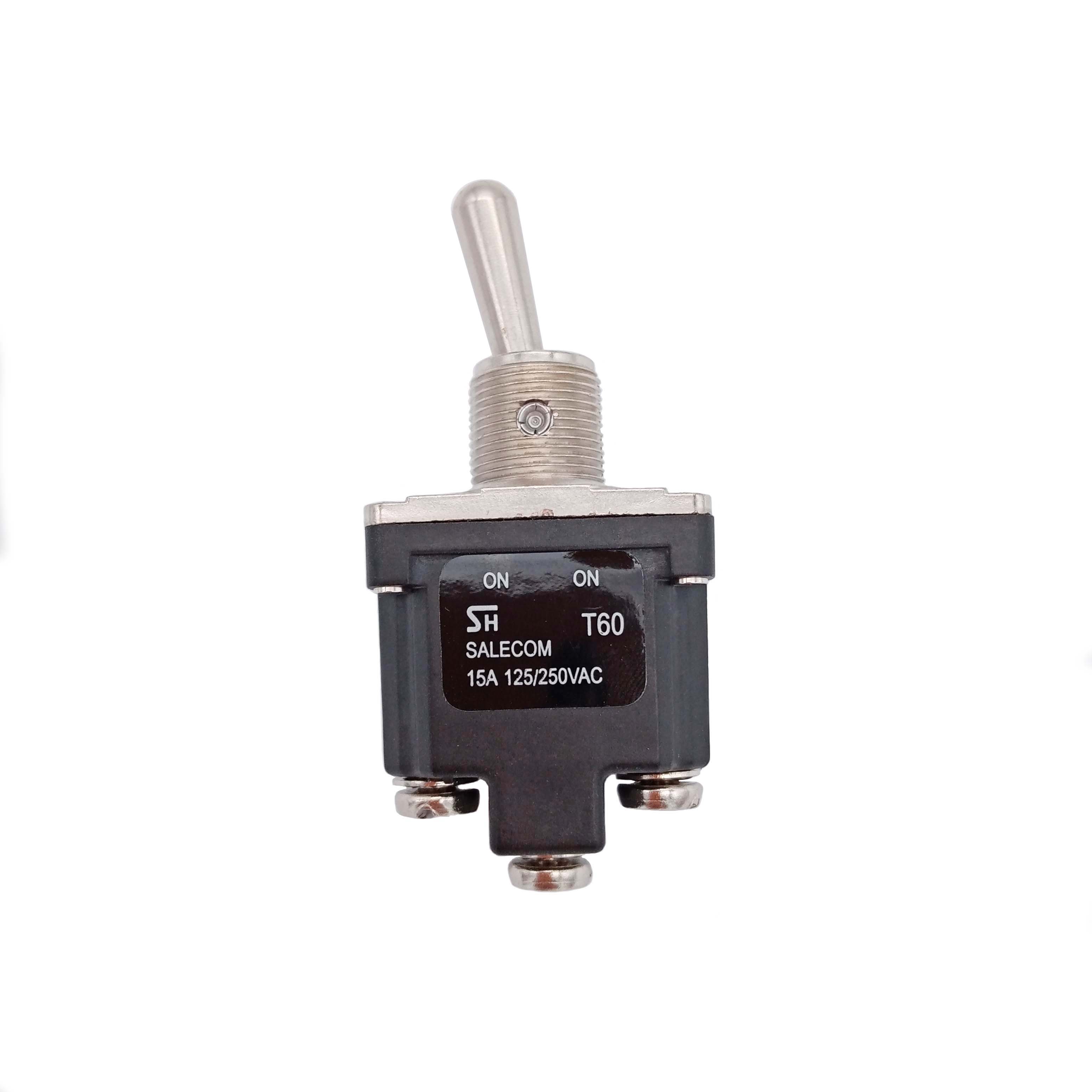 Водонепроницаемый металлический мини-переключатель IP68 250VAC ON-OFF-ON