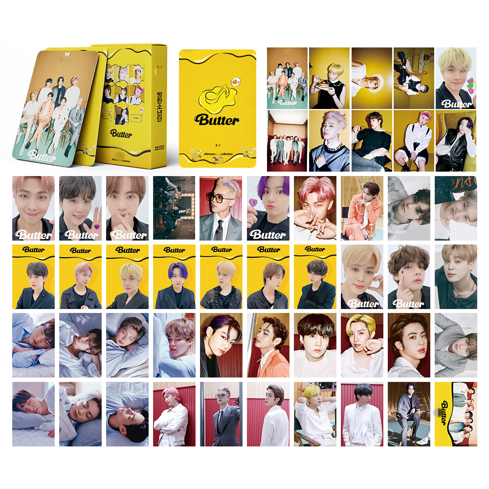 54 шт./компл. оптовая продажа Kpop Bangtan Boys масло Lomo Card фото Card