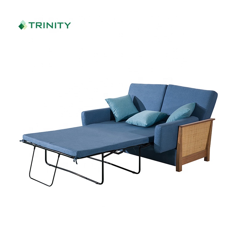 TS03 Customized high end hotel 3 seat foam folding sofa bed for 5 star hotel