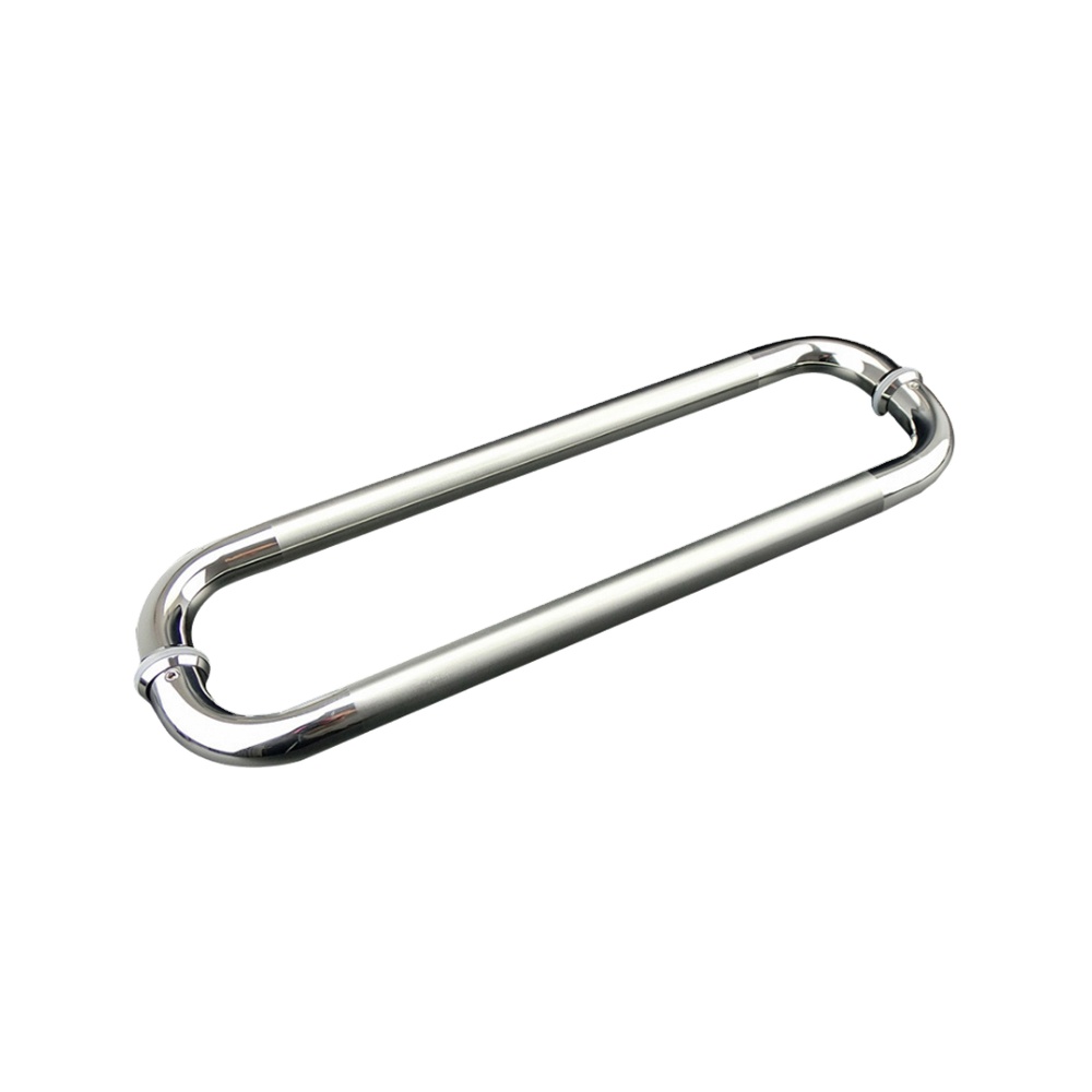 Mexico Market Top Sale Black Shower Screen Glass Door Lever Handle Stainless Steel Door Handle
