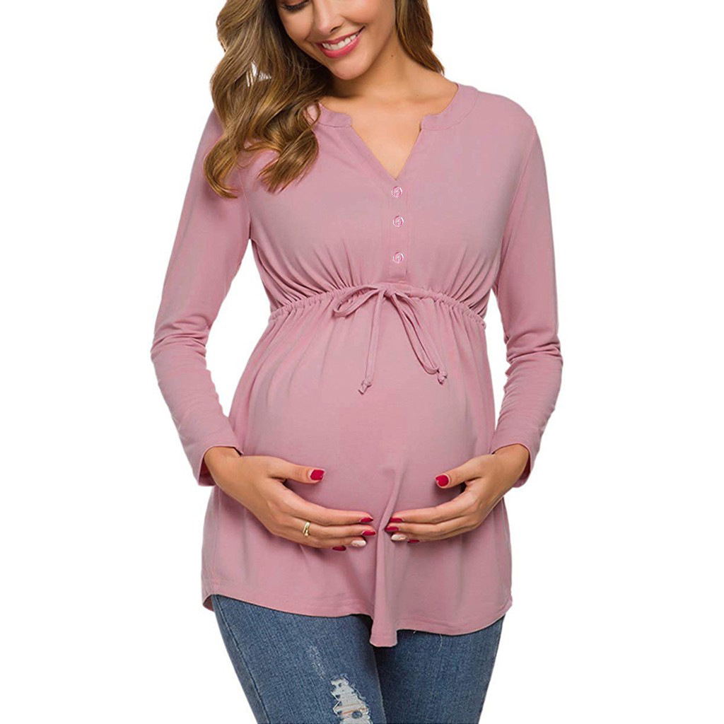 F11452A Pregnant Women Amazon Maternity Care Multi function Waist Corset Blouse
