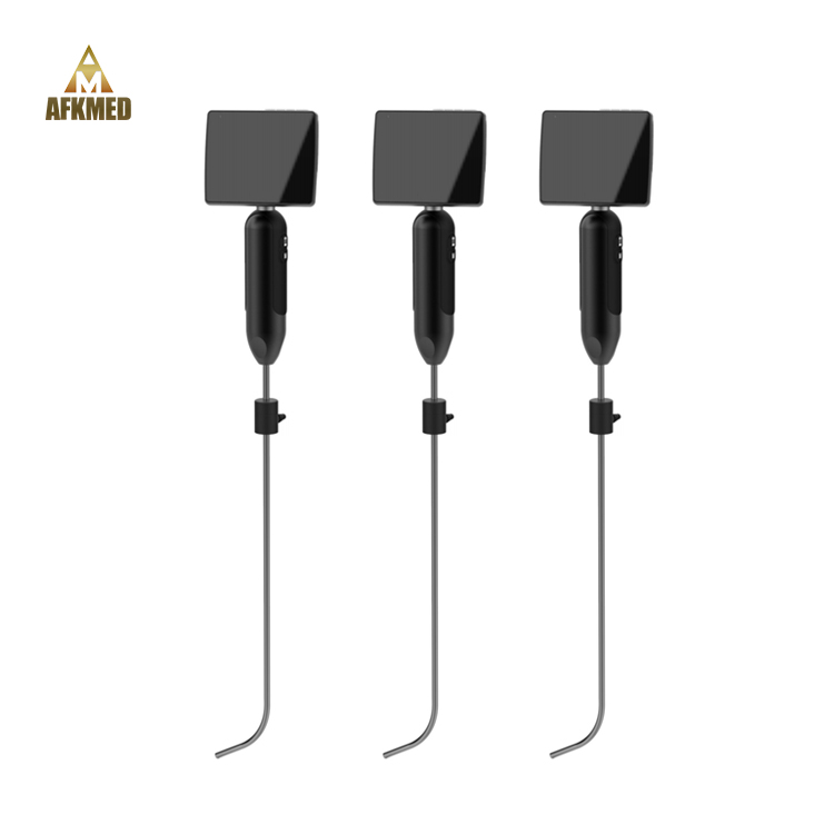 Handheld Portable Video Endoscope Airway Flexi Intubation Fiber Optic Stylet Flexible Video Laryngoscope