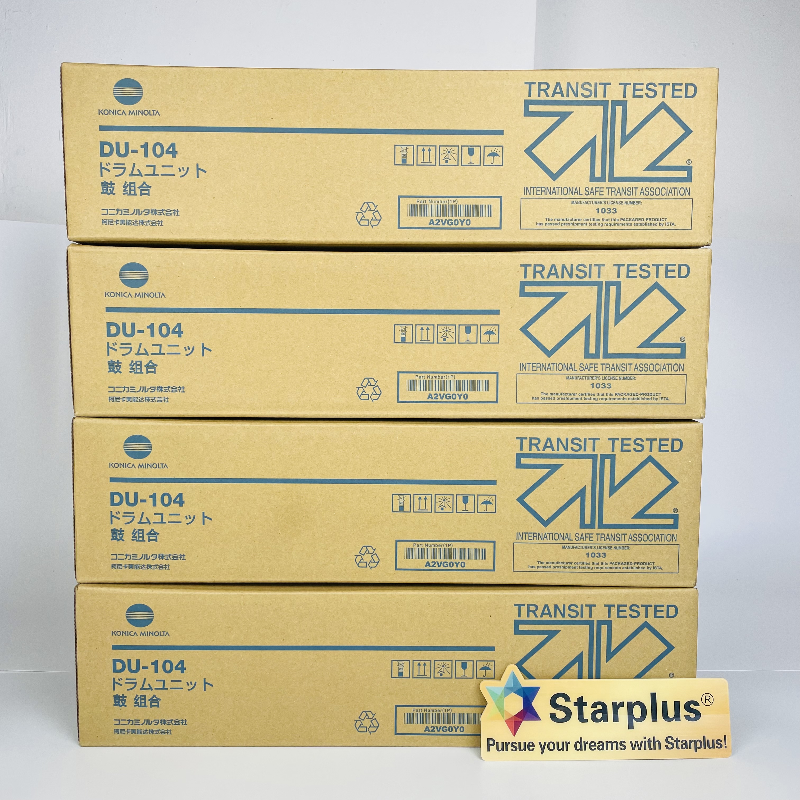 Starplus ORIGINAL Asia ver. DU-104 фотобарабан для Konica Minolta тонер Konica Minolta Bizhub C6000 C7000 C7000P C70HC копир partsDU-104 / A2VG0Y0