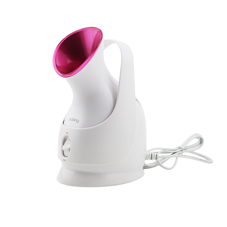 Factory Price Portable Chargeable Manual Hot & Cold Facial Steamer for Face Care