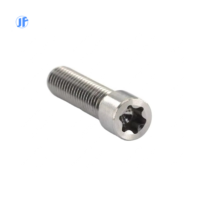 Precision Custom Titanium Automotive Exhaust Pipe Kit Screws Customized CNC Bolts Nuts Washers