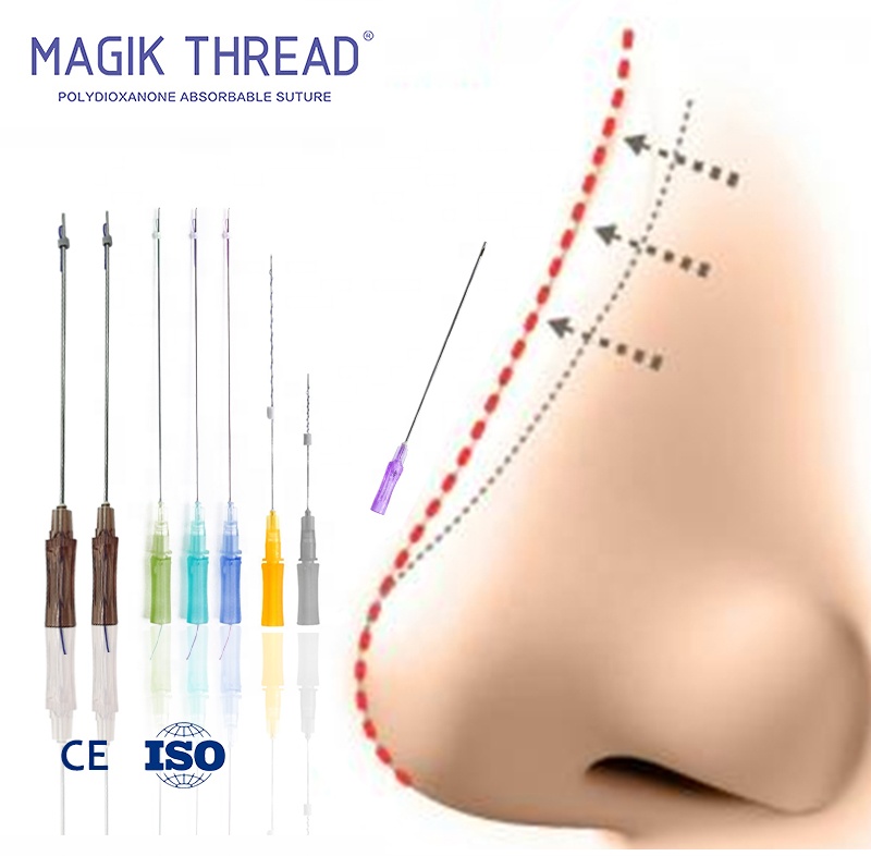 Medical equipment pdo cog r cannula pdo threads for rhinoplasty