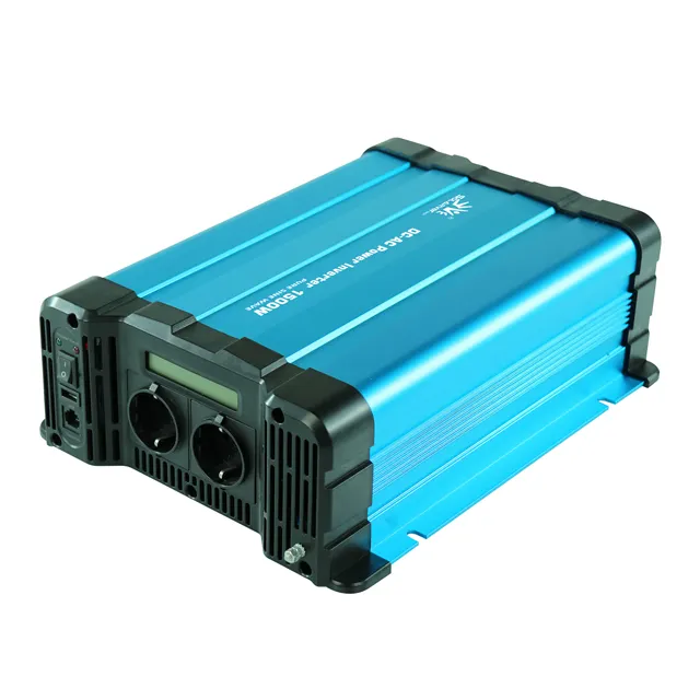 Off grid high frequency 12V dc to ac100/110/120V 1500w pure sine wave inverter