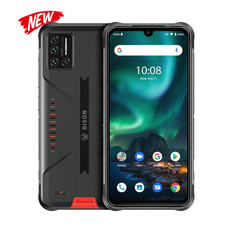 Смартфон Umidigi Bison, 6 + 128 ГБ, 4G, 5000 мА ч, 8 ядер, Ip68/Ip69k