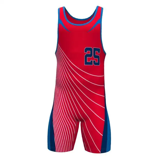 Tonton Sportswear Cheap Custom China Sublimation Youth Wrestling Singlets Boys Wrestling Singlet Design