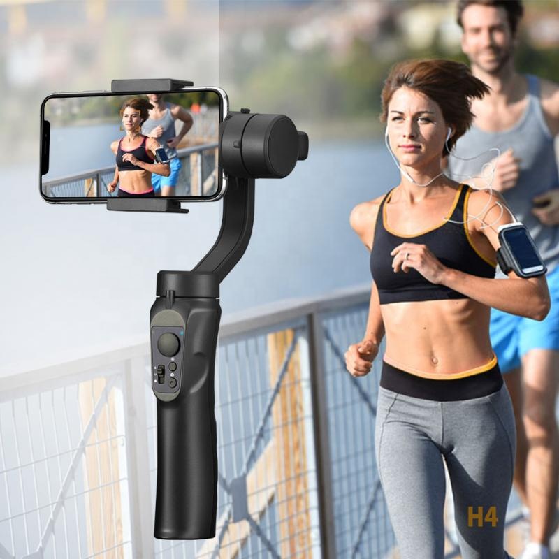 Открытый поддержка 3-axis гибкий H4 ручной шарнирный стабилизатор для камеры GoPro с выдвижной ручкой и фокус