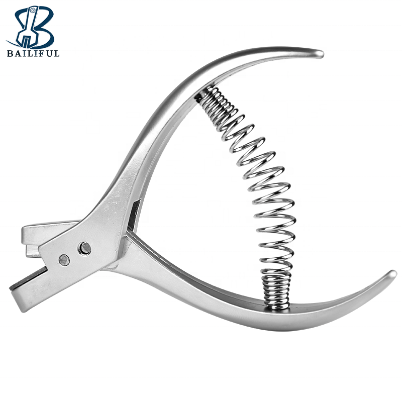 U-shaped Handheld Hole Garment Pattern Notcher Punch Pliers Leather Punch Tool