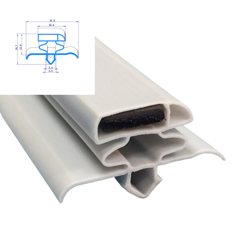 nonstandard fridge refrigerator / freezer / icebox / cold storage door rubber seal gasket