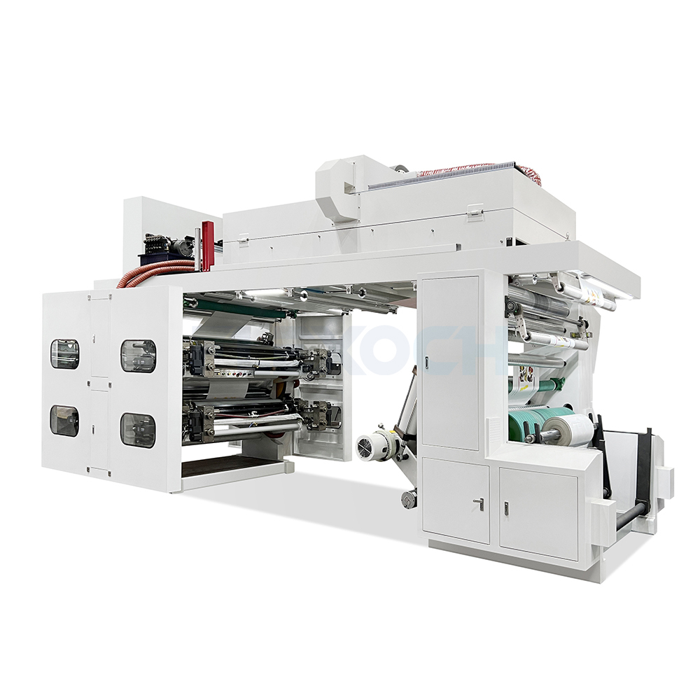 4 Color CI Printing Press Automatic Paper Non Woven Fabric Printing Machine High Speed Paper Bag Printer