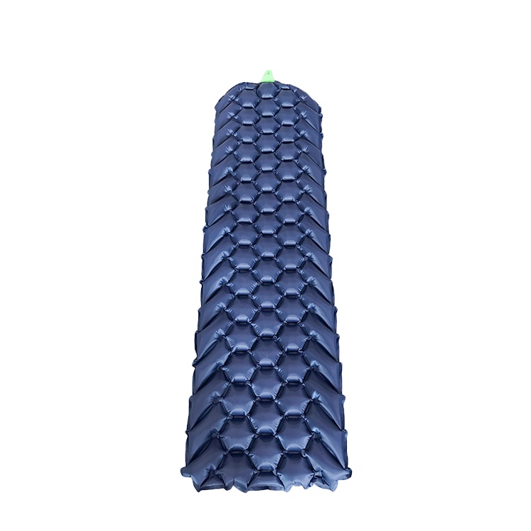 Professional Easy Foldable Lightweight Factory Blue Camping Sleeping Pad