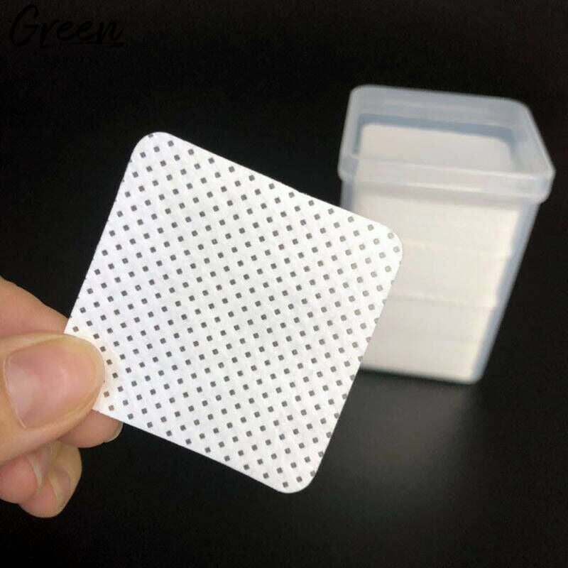 Wholesale Eyelash Glue Remover wipe the mouth of the glue bottle glue Cleaner Pads